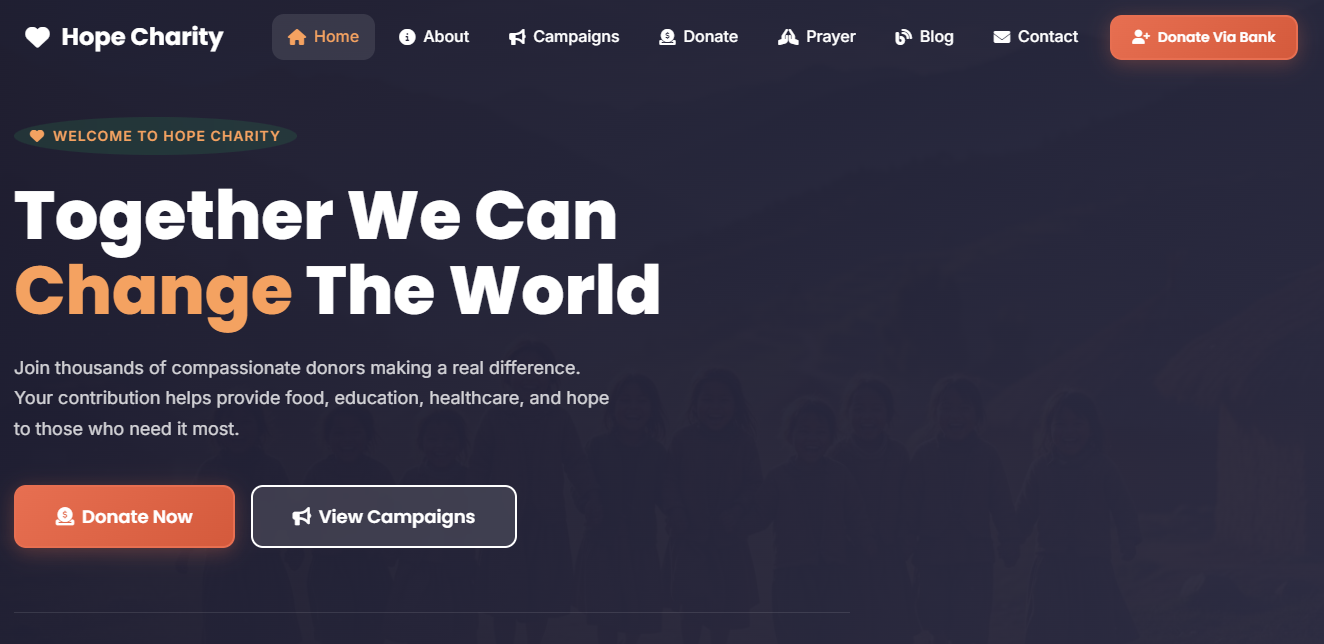 Charity Donation Platform