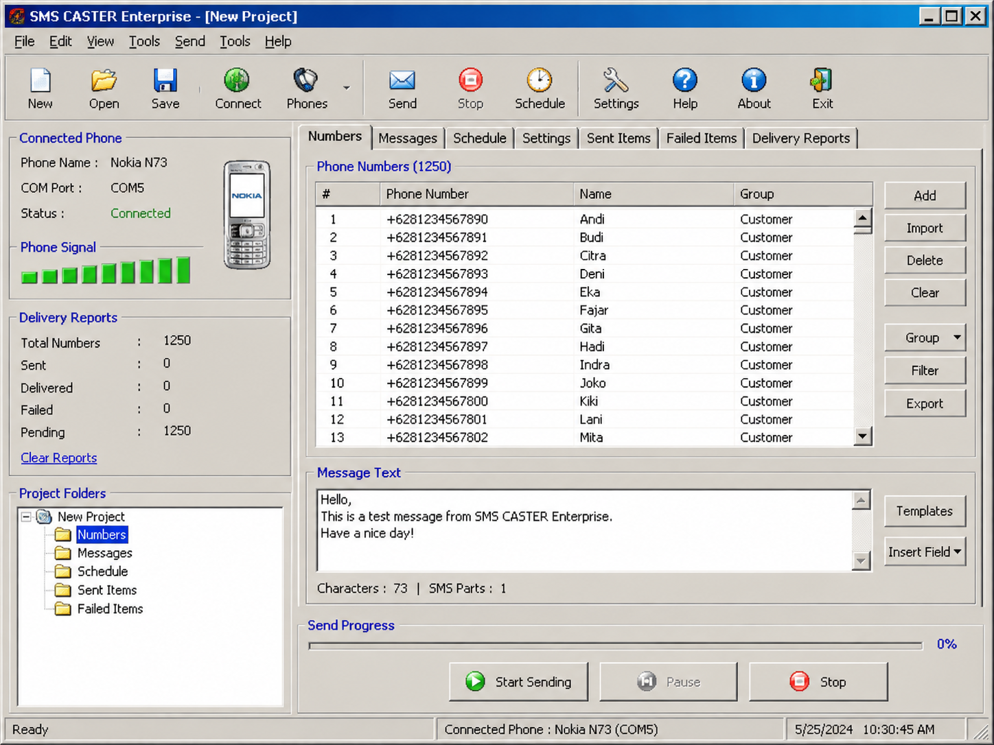 SMS Caster Enterprise – Turn Your Phone Into a Powerful SMS Broadcasting Tool
